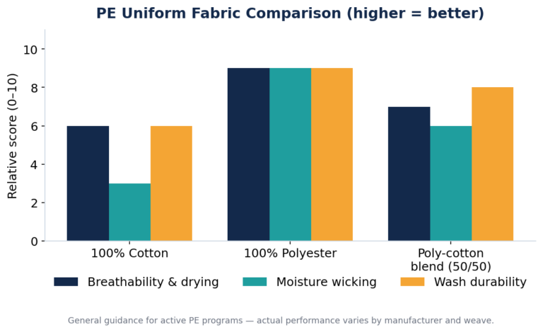How to Choose a PE Uniform: Fabric, Sizing, and What Makes a Good Kit