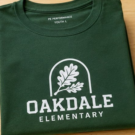Custom PE t-shirts