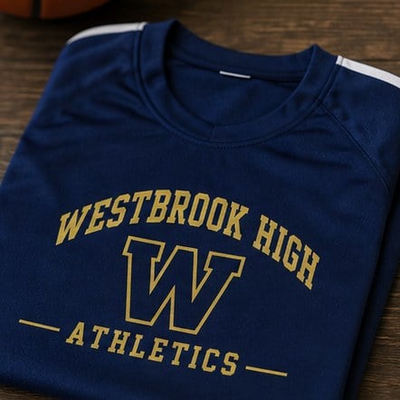 Custom PE uniforms for high schools