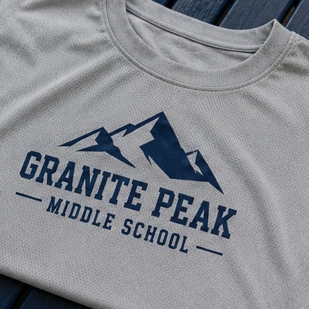 Custom PE uniforms for middle schools